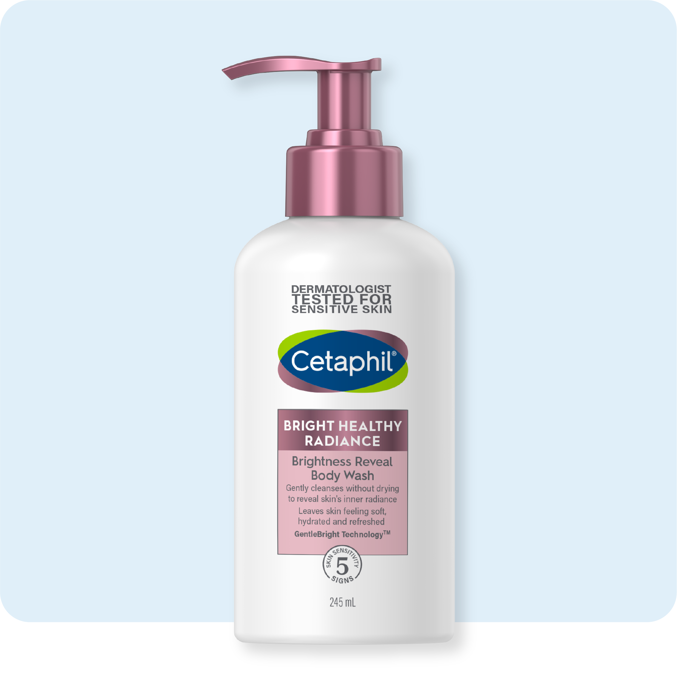 Brighten Dull Skin with Cetaphil Bright Healthy Radiance Brightness Reveal Body Wash Cetaphil